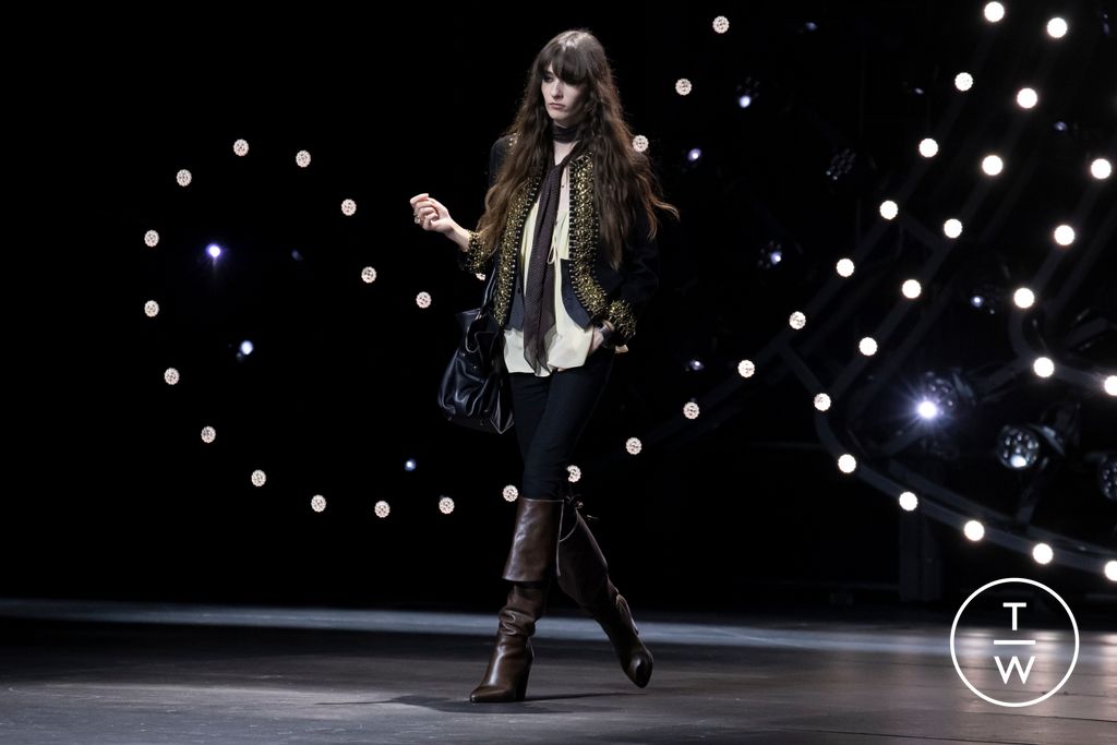 Fashion Week Paris Fall/Winter 2023 look 3 de la collection Celine womenswear