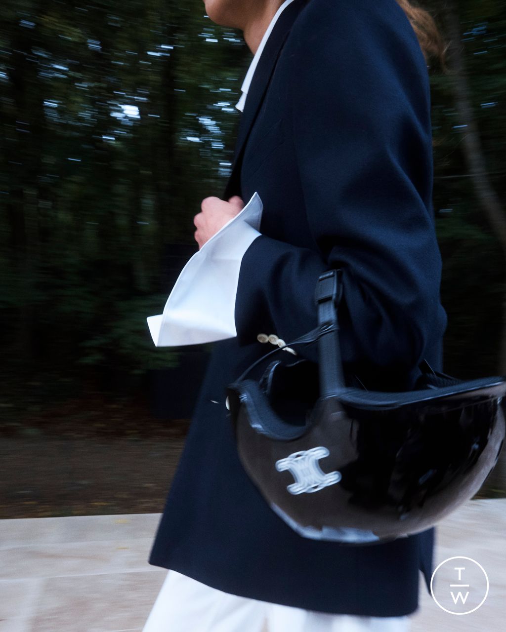 Fashion Week Paris Spring/Summer 2026 look 3 from the Celine collection 女装配饰