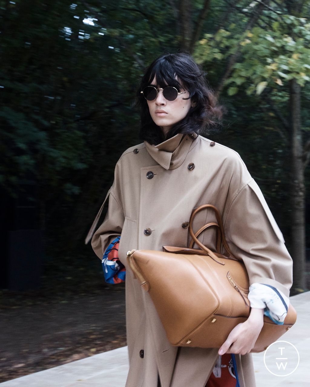 Fashion Week Paris Spring/Summer 2026 look 8 de la collection Celine womenswear accessories