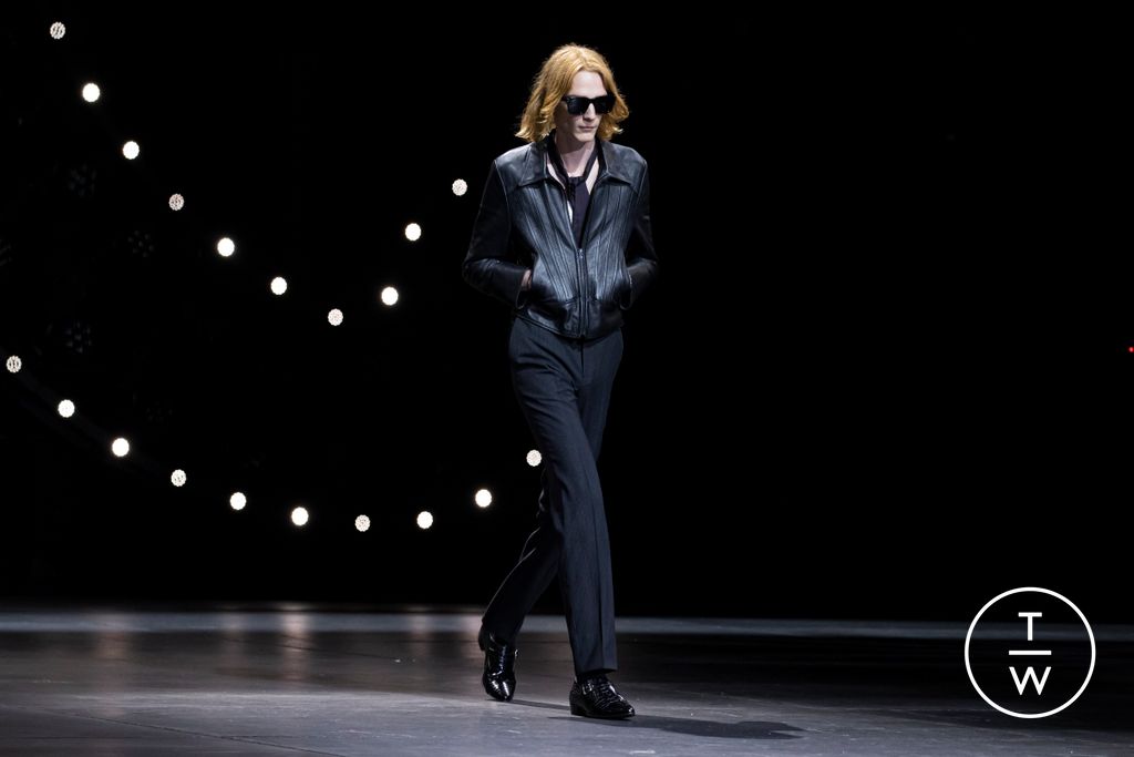 Fashion Week Paris Fall/Winter 2023 look 68 from the Celine collection 男装