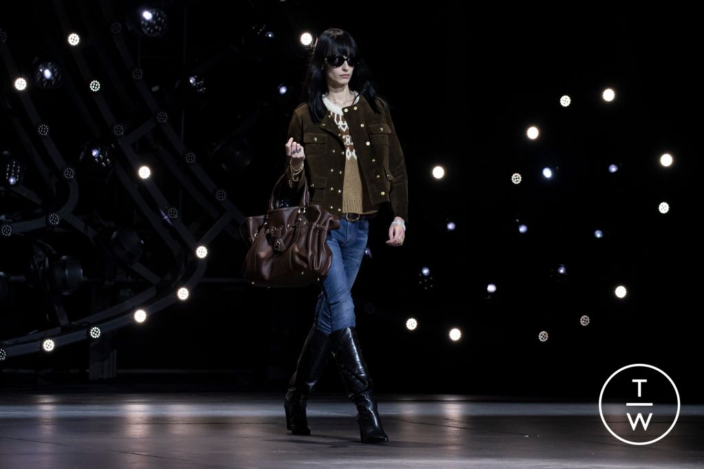 Fashion Week Paris Fall/Winter 2023 look 31 de la collection Celine womenswear