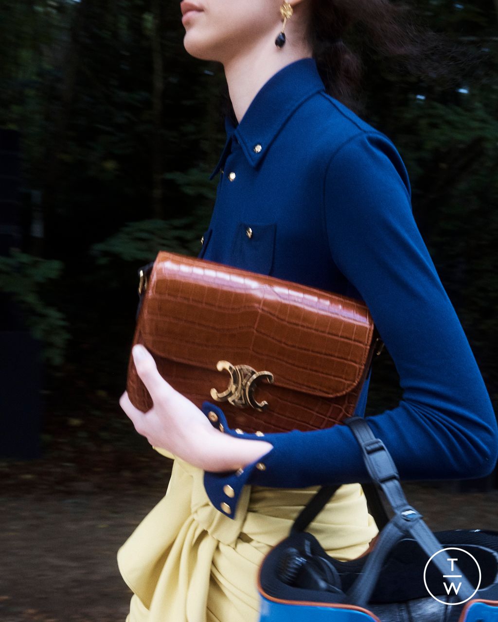 Fashion Week Paris Spring/Summer 2026 look 14 from the Celine collection 女装配饰