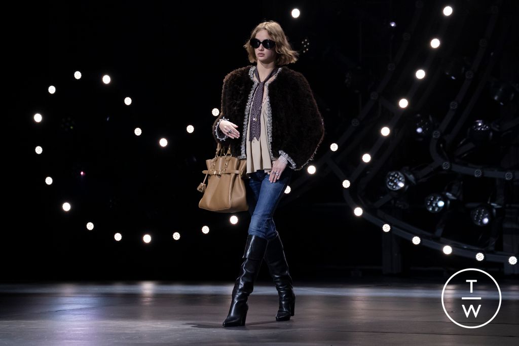 Fashion Week Paris Fall/Winter 2023 look 51 de la collection Celine womenswear