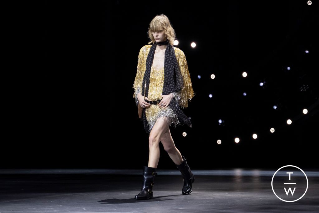 Fashion Week Paris Fall/Winter 2023 look 52 de la collection Celine womenswear
