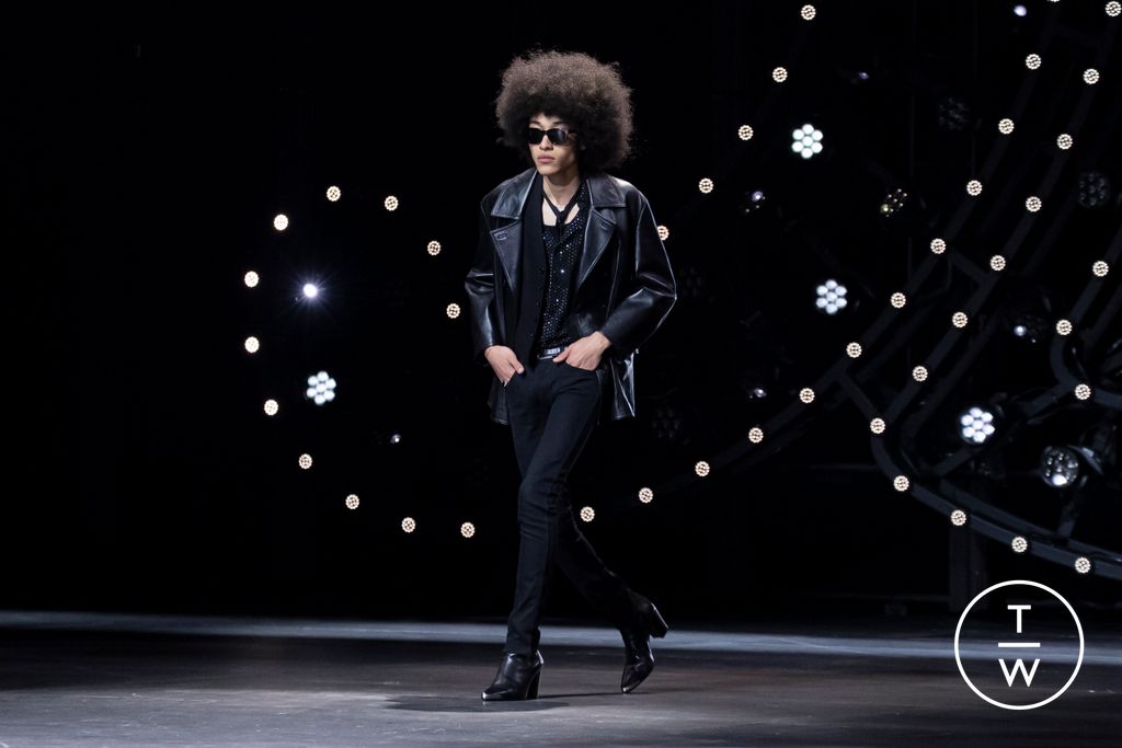 Fashion Week Paris Fall/Winter 2023 look 78 from the Celine collection 男装