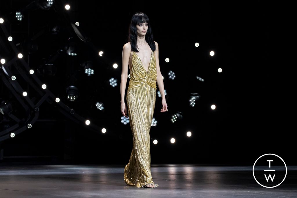 Fashion Week Paris Fall/Winter 2023 look 82 de la collection Celine womenswear