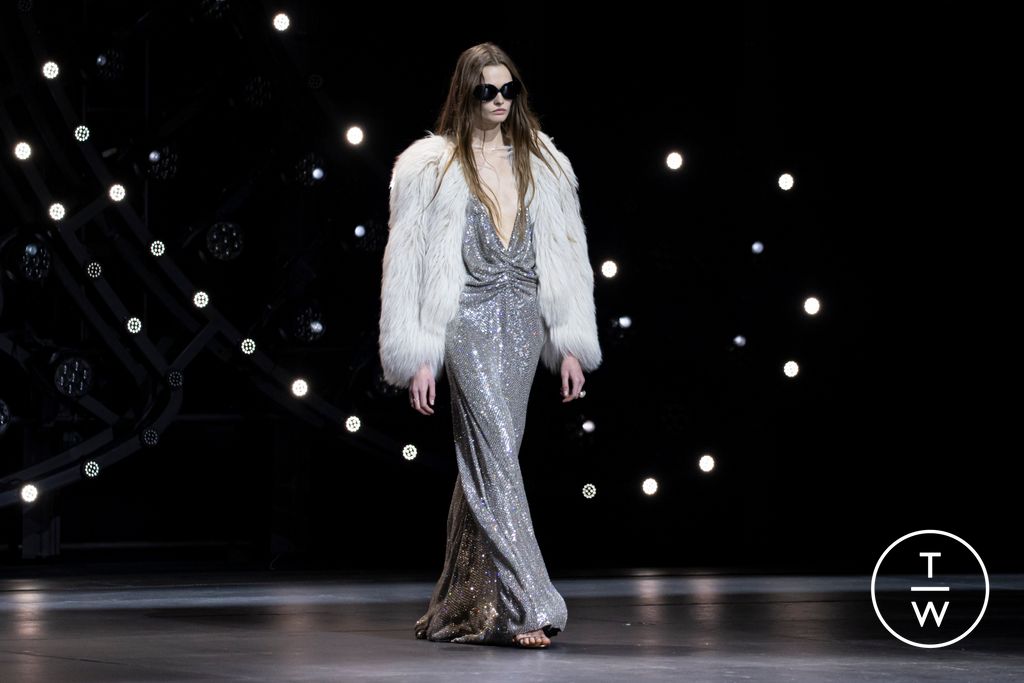 Fashion Week Paris Fall/Winter 2023 look 87 de la collection Celine womenswear