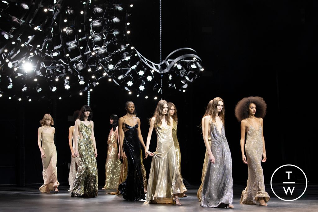 Fashion Week Paris Fall/Winter 2023 look 88 de la collection Celine womenswear