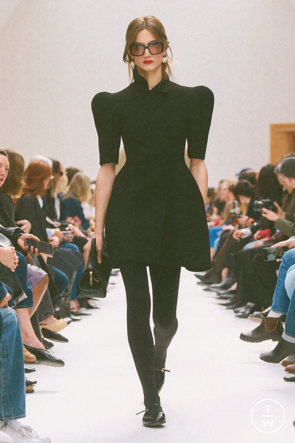 Fashion Week Paris Fall/Winter 2026 look 45 from the Celine collection womenswear
