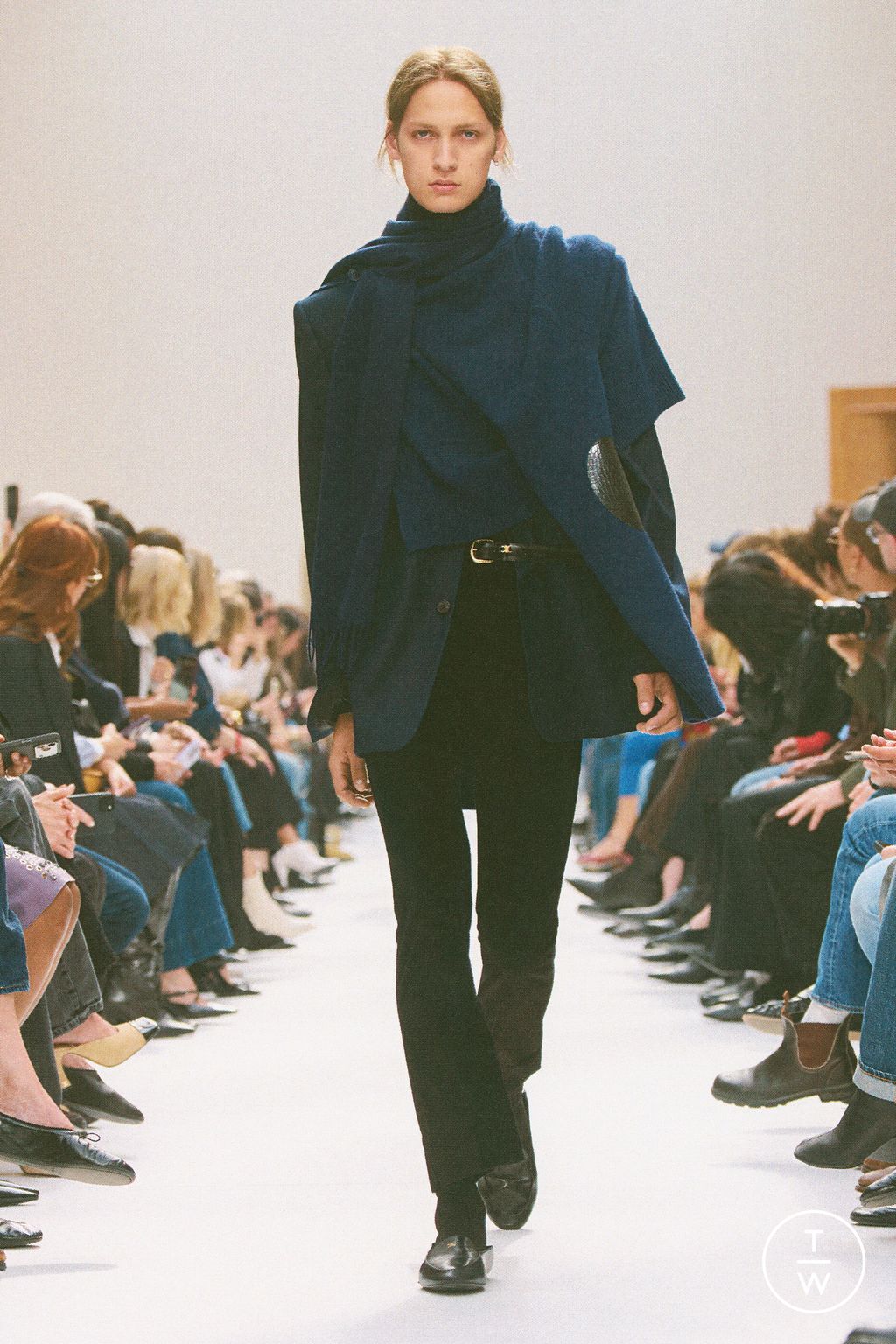Fashion Week Paris Fall/Winter 2026 look 69 from the Celine collection womenswear