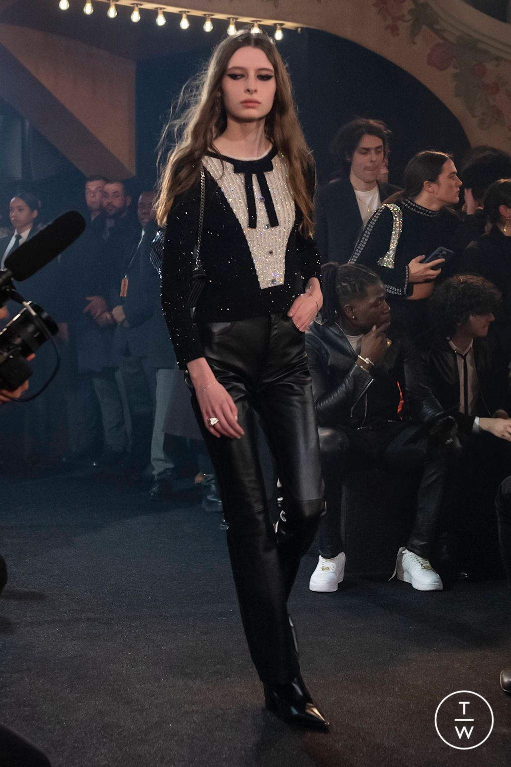 Fashion Week Paris Fall/Winter 2023 look 93 from the Celine collection womenswear
