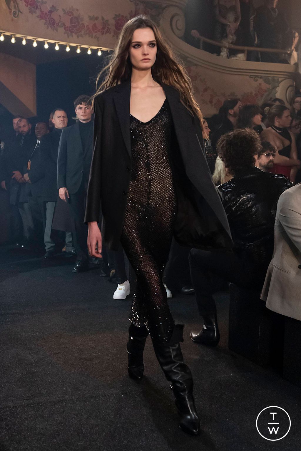 Fashion Week Paris Fall/Winter 2023 look 94 de la collection Celine womenswear