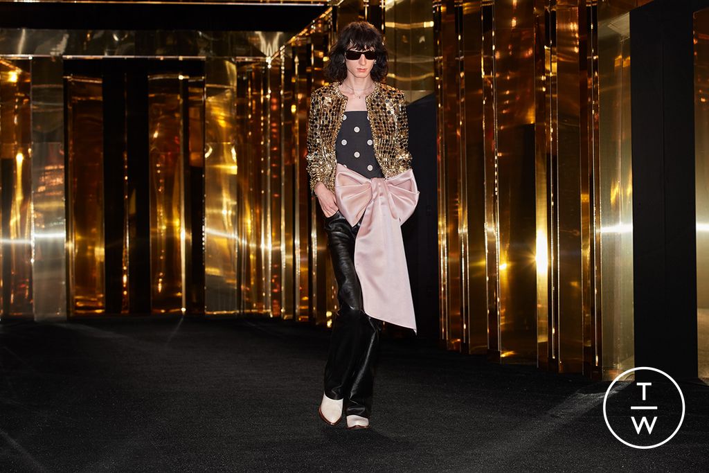 Fashion Week Paris Spring/Summer 2024 look 40 de la collection Celine menswear