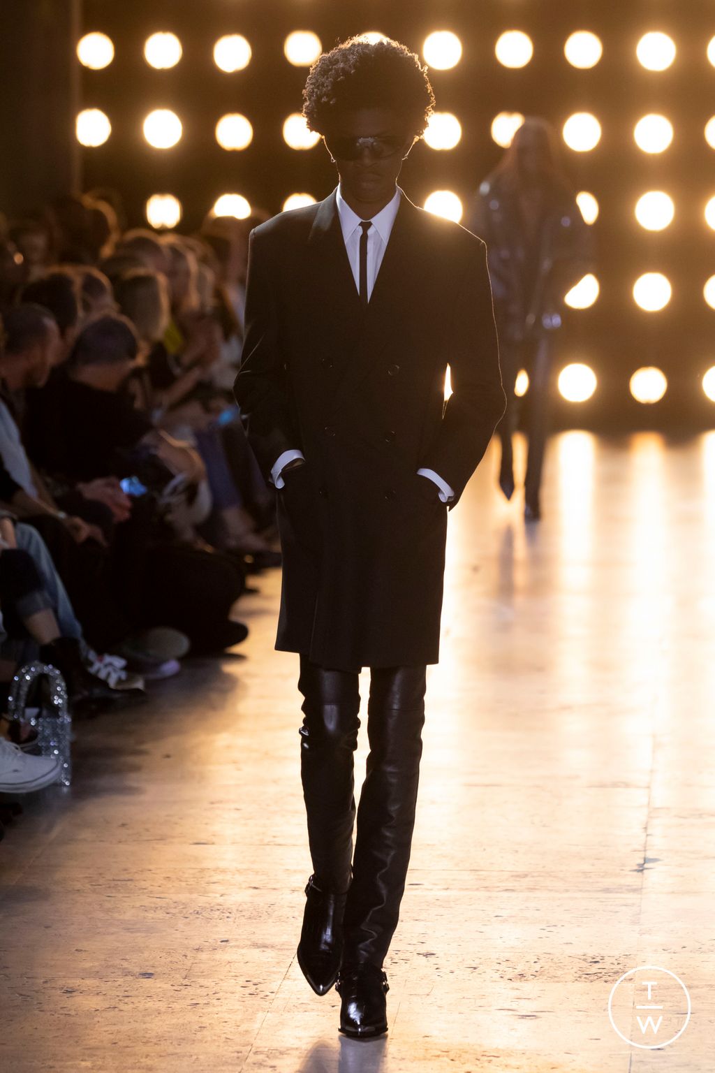 Fashion Week Paris Spring/Summer 2023 look 15 from the Celine collection menswear
