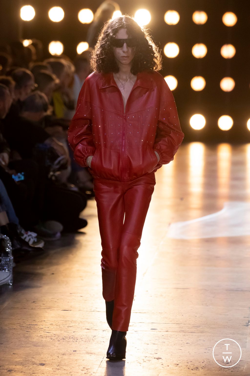 Fashion Week Paris Spring/Summer 2023 look 22 from the Celine collection 男装