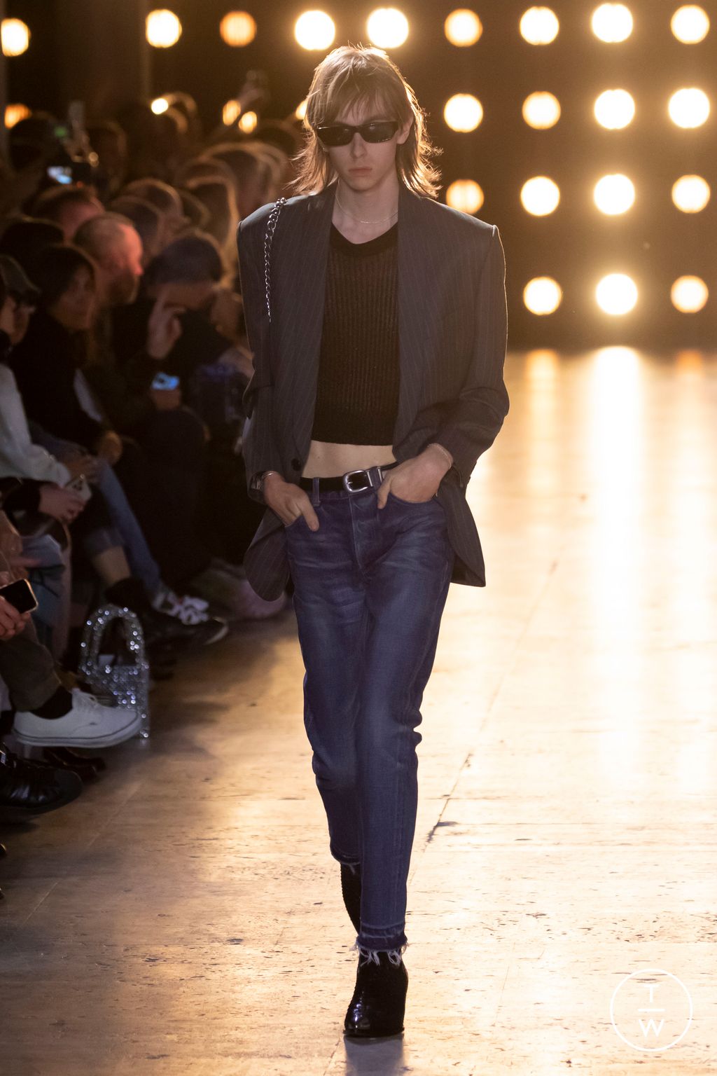 Fashion Week Paris Spring/Summer 2023 look 29 from the Celine collection menswear