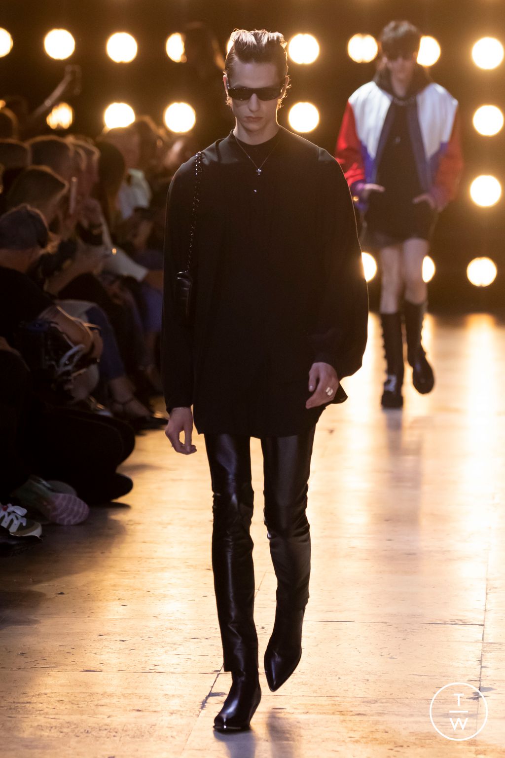 Fashion Week Paris Spring/Summer 2023 look 33 from the Celine collection menswear
