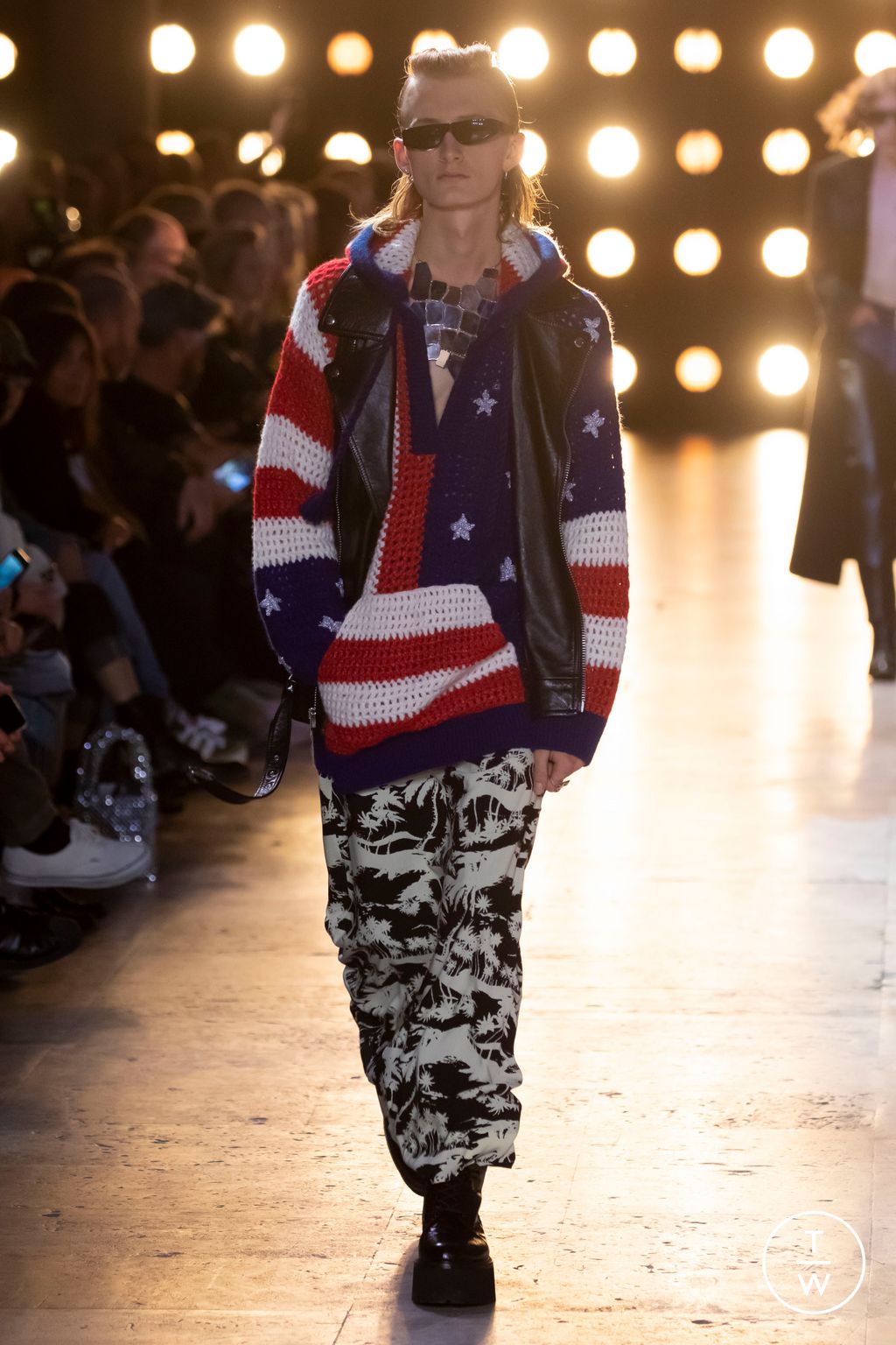 Fashion Week Paris Spring/Summer 2023 look 36 from the Celine collection 男装