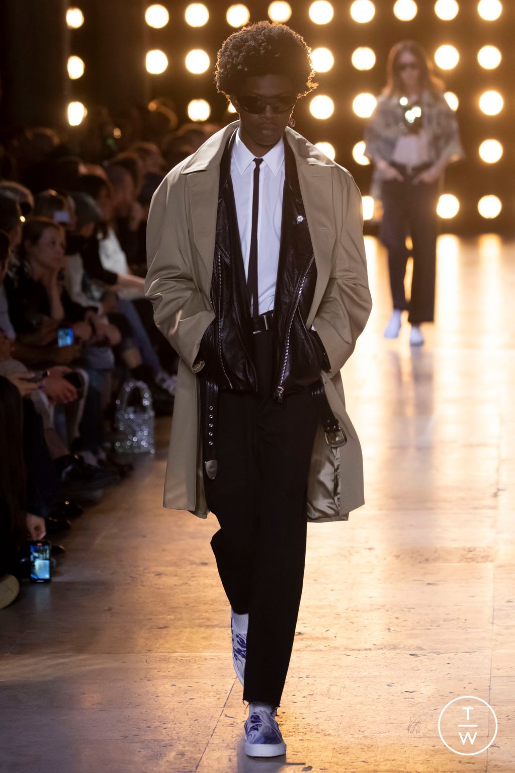 Fashion Week Paris Spring/Summer 2023 look 49 from the Celine collection menswear