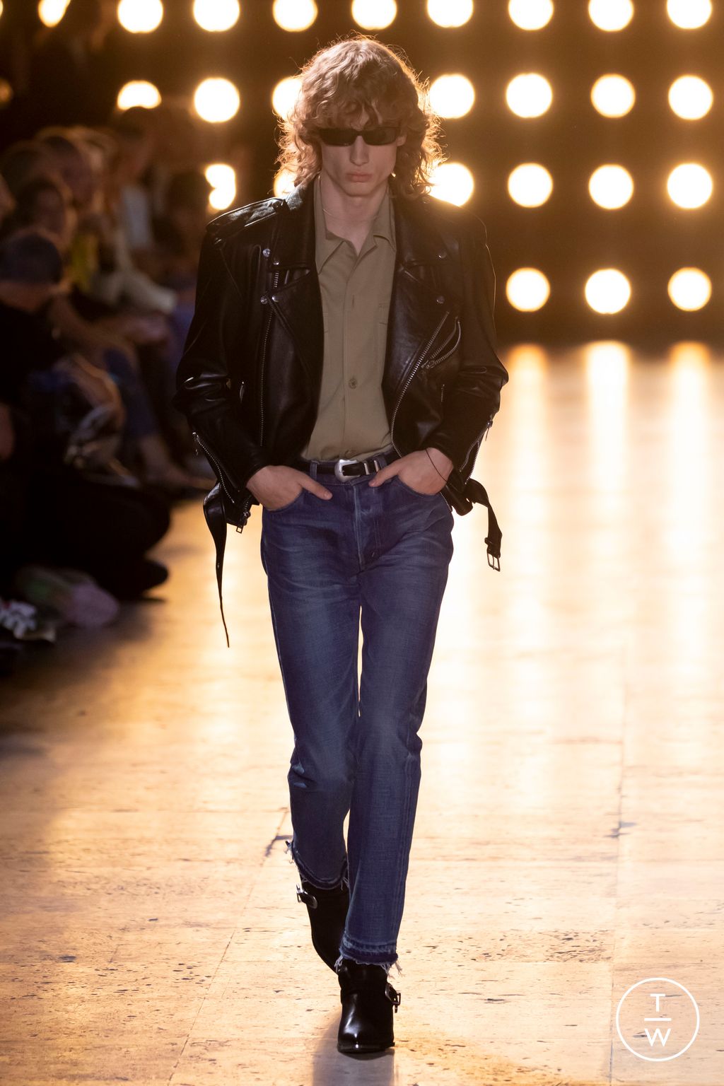 Fashion Week Paris Spring/Summer 2023 look 51 from the Celine collection menswear