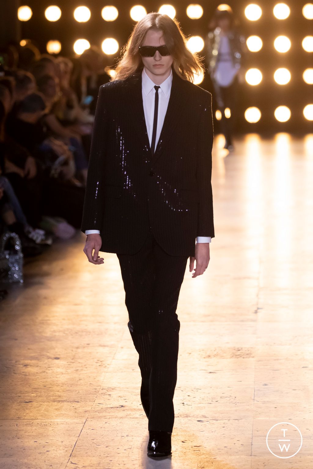 Fashion Week Paris Spring/Summer 2023 look 52 from the Celine collection 男装