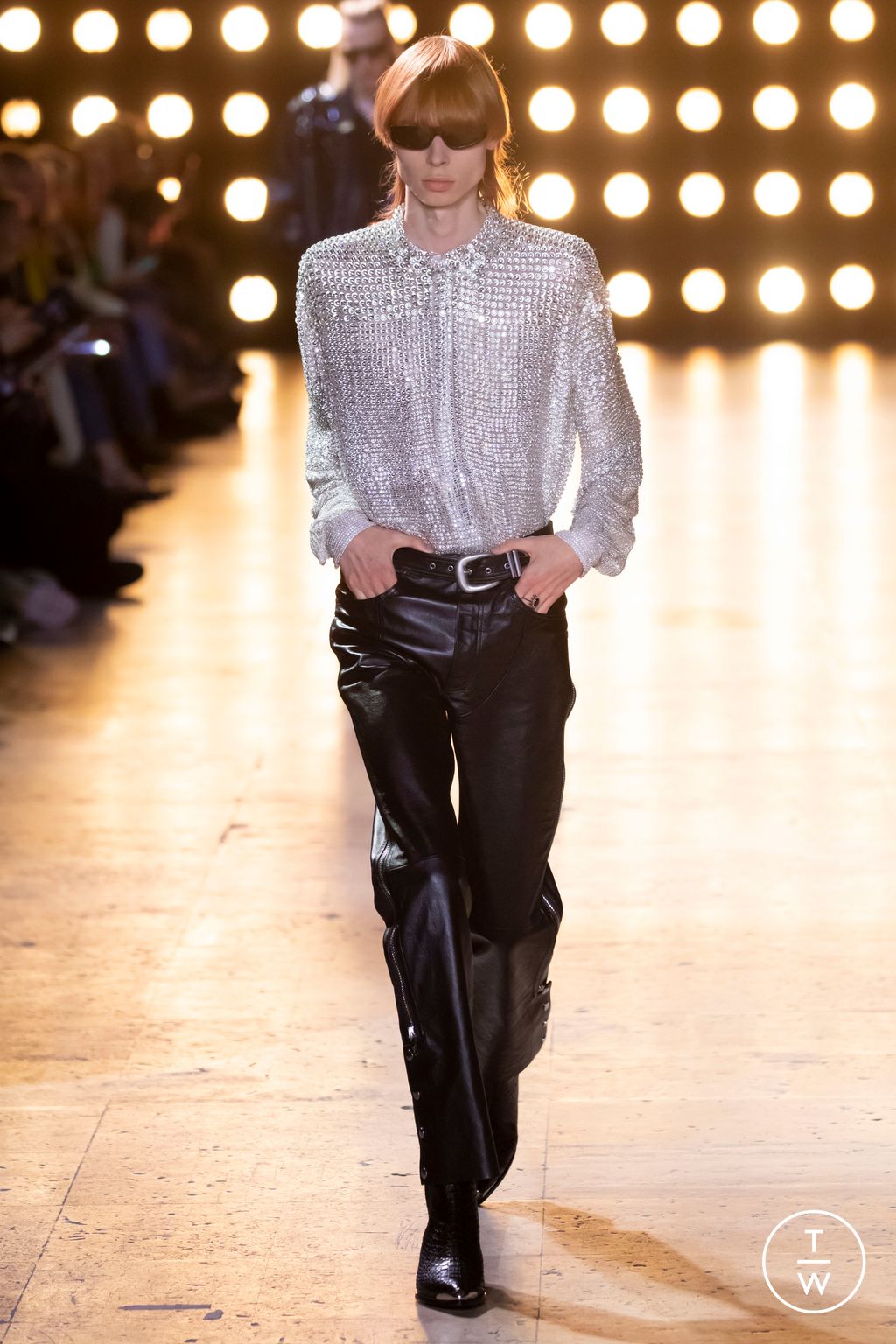 Fashion Week Paris Spring/Summer 2023 look 65 from the Celine collection 男装