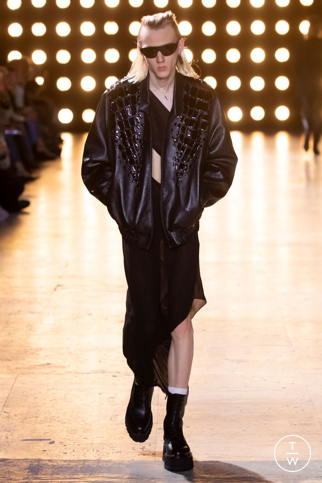 Fashion Week Paris Spring/Summer 2023 look 66 from the Celine collection menswear
