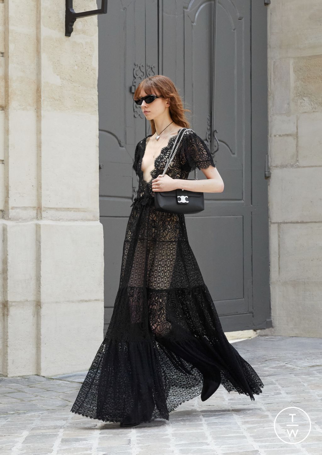 Fashion Week Paris Spring/Summer 2024 look 19 de la collection Celine womenswear