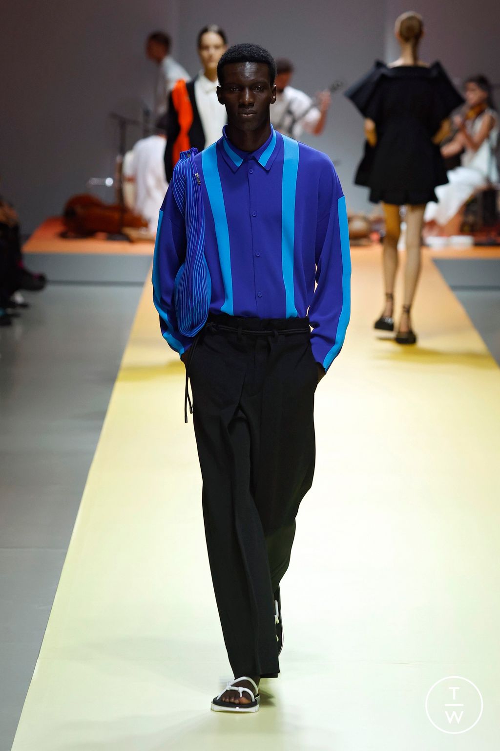 Fashion Week Paris Spring/Summer 2025 look 3 from the CFCL collection womenswear