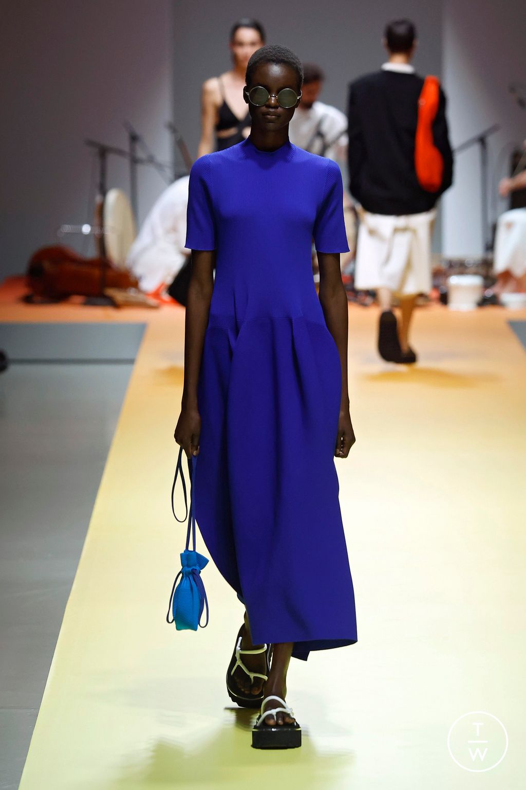 Fashion Week Paris Spring/Summer 2025 look 6 from the CFCL collection womenswear