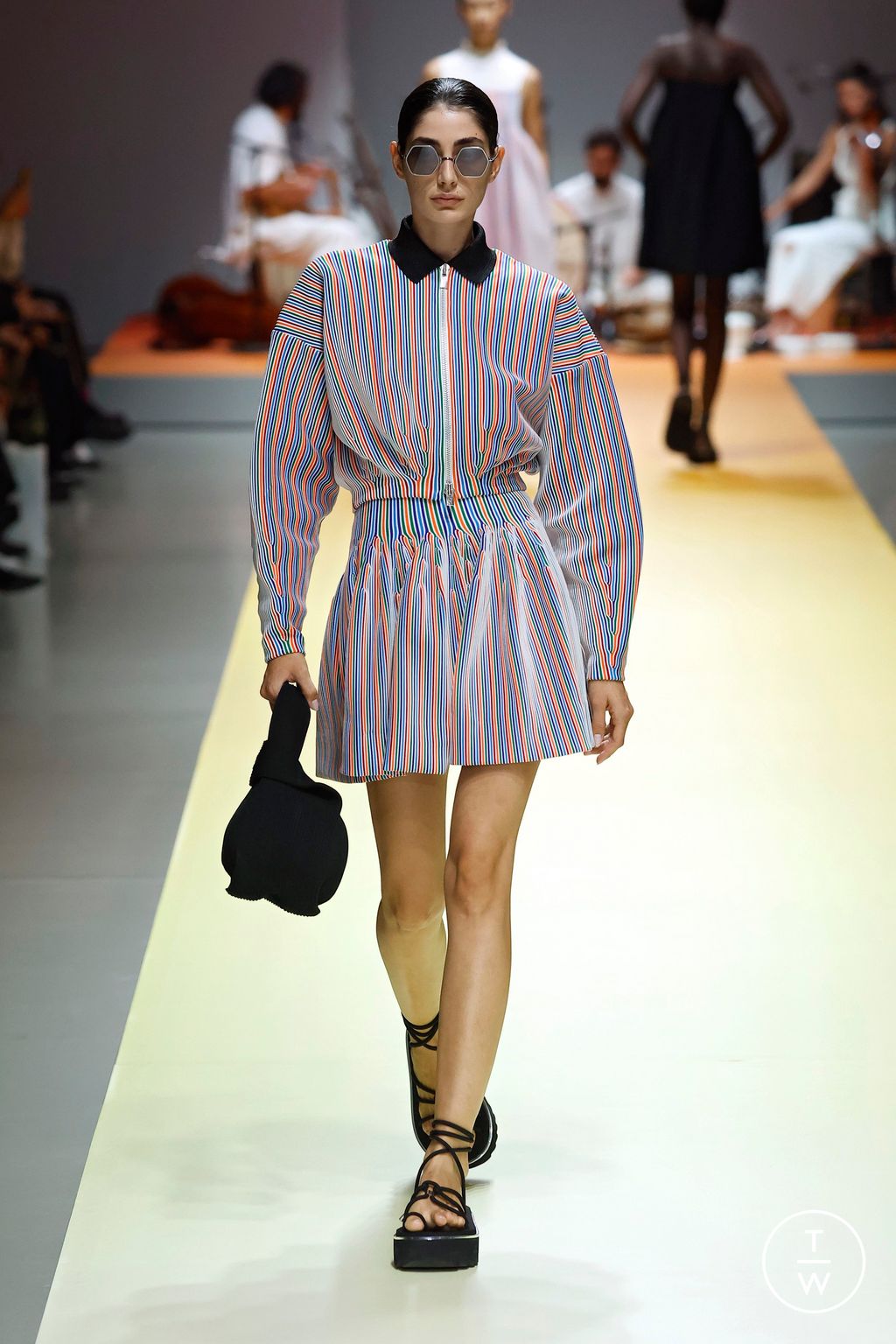 Fashion Week Paris Spring/Summer 2025 look 14 from the CFCL collection womenswear