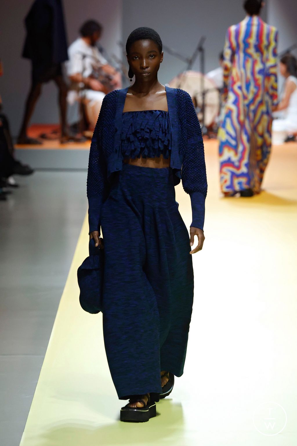Fashion Week Paris Spring/Summer 2025 look 30 from the CFCL collection womenswear