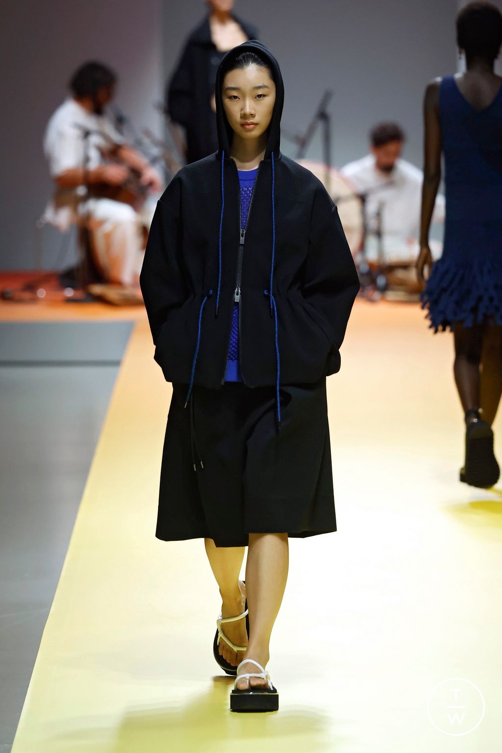 Fashion Week Paris Spring/Summer 2025 look 35 from the CFCL collection womenswear