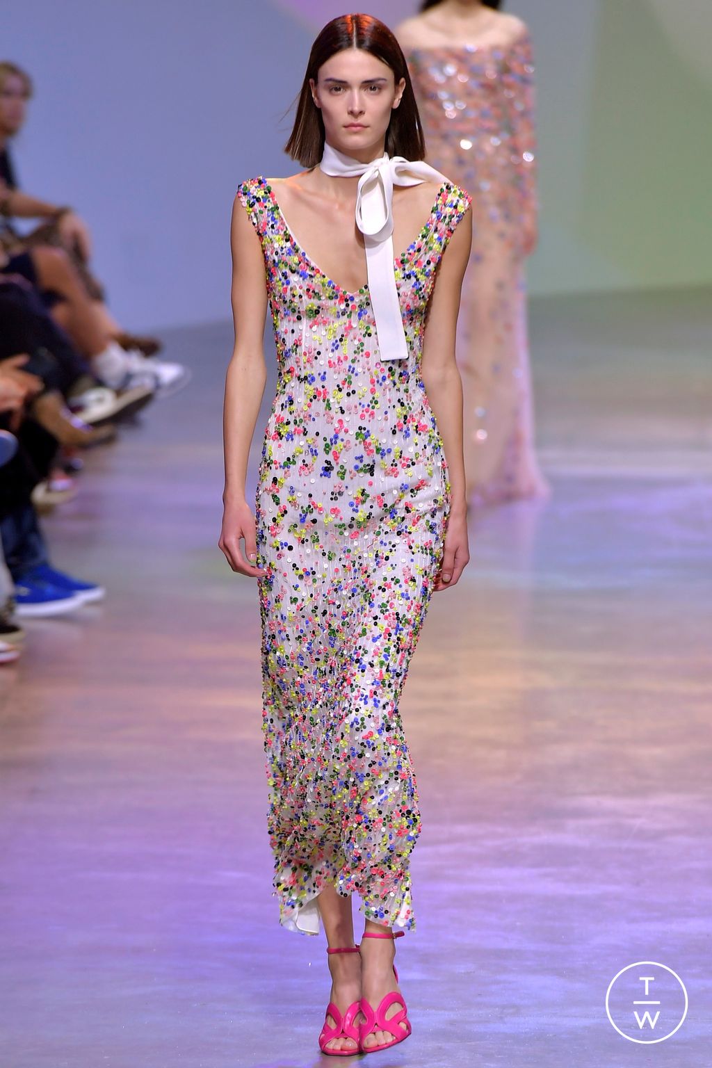 Fashion Week Paris Spring/Summer 2023 look 46 from the Elie Saab collection 女装