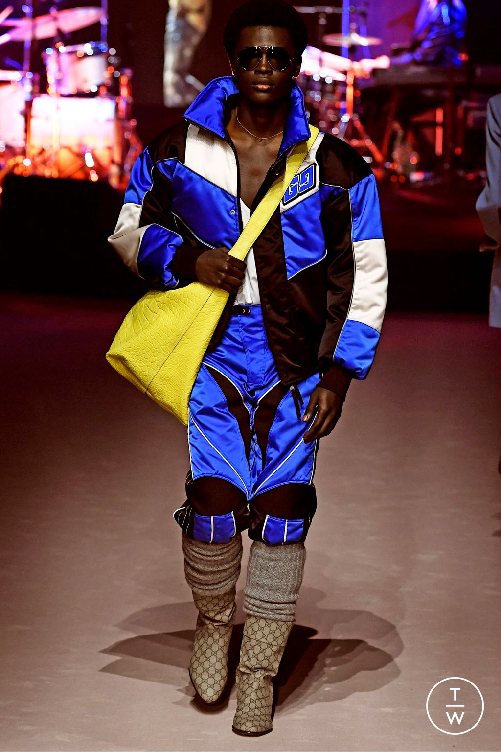 Fashion Week Milan Fall/Winter 2023 look 39 from the Gucci collection 男装
