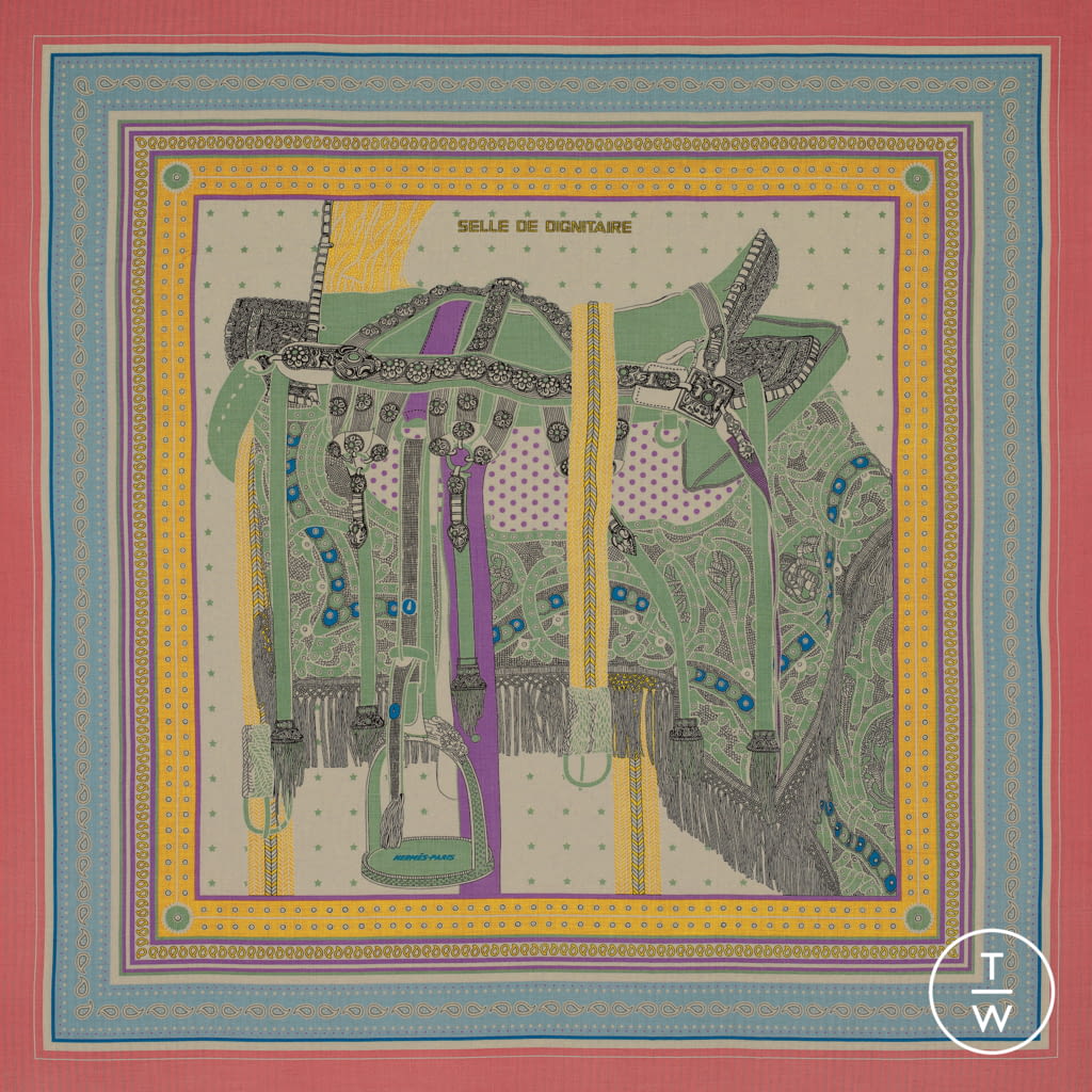 Fashion Week Paris Spring/Summer 2022 look 67 from the Hermès collection womenswear accessories