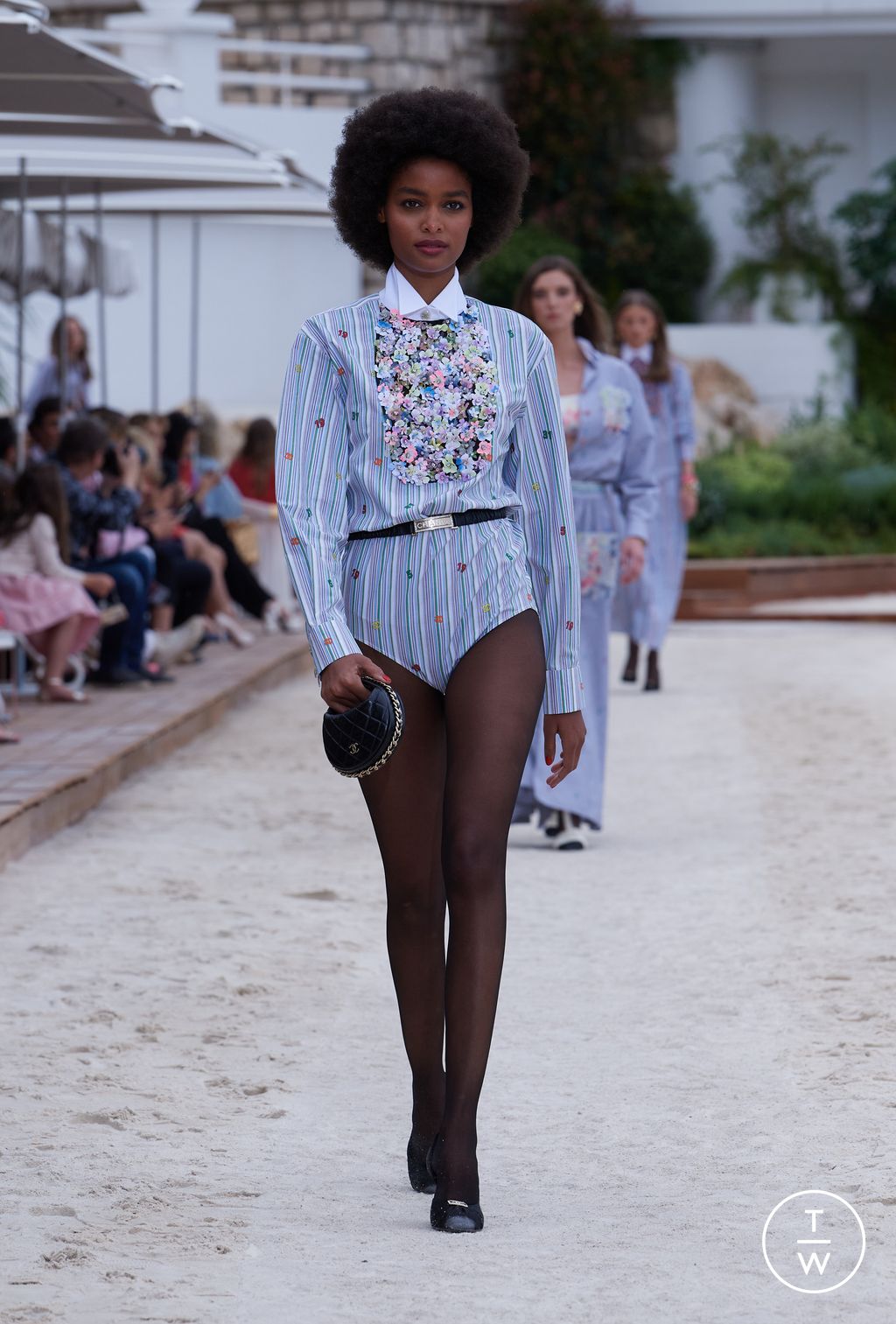 Fashion Week Paris Resort 2023 look 53 from the Chanel collection womenswear