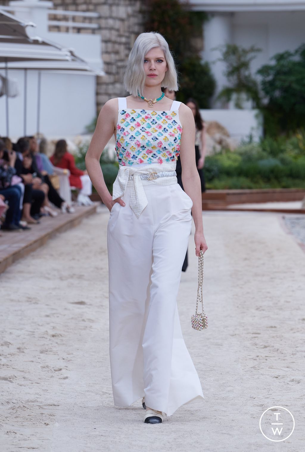 Fashion Week Paris Resort 2023 look 57 de la collection Chanel womenswear