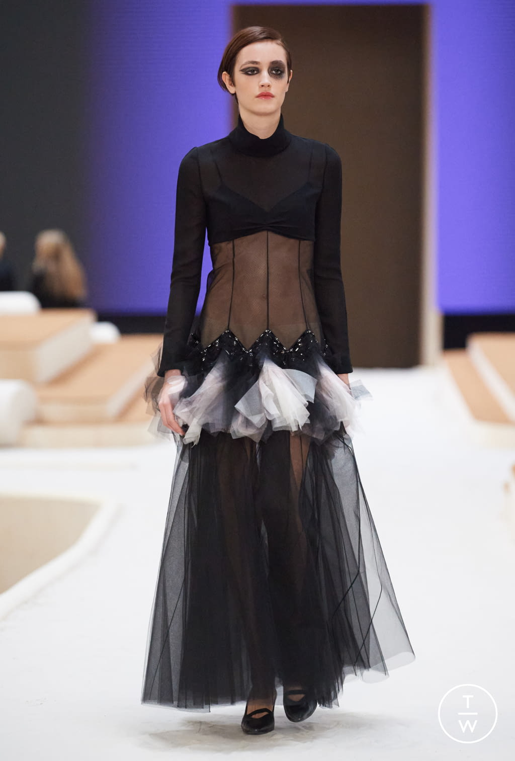 Fashion Week Paris Spring/Summer 2022 look 29 de la collection Chanel couture