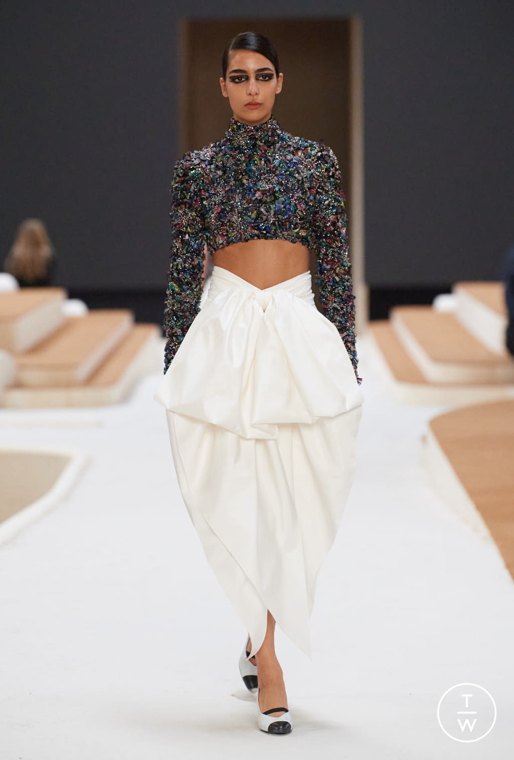 Fashion Week Paris Spring/Summer 2022 look 41 de la collection Chanel couture