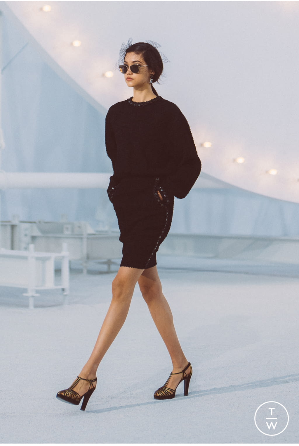 Fashion Week Paris Spring/Summer 2021 look 48 from the Chanel collection womenswear