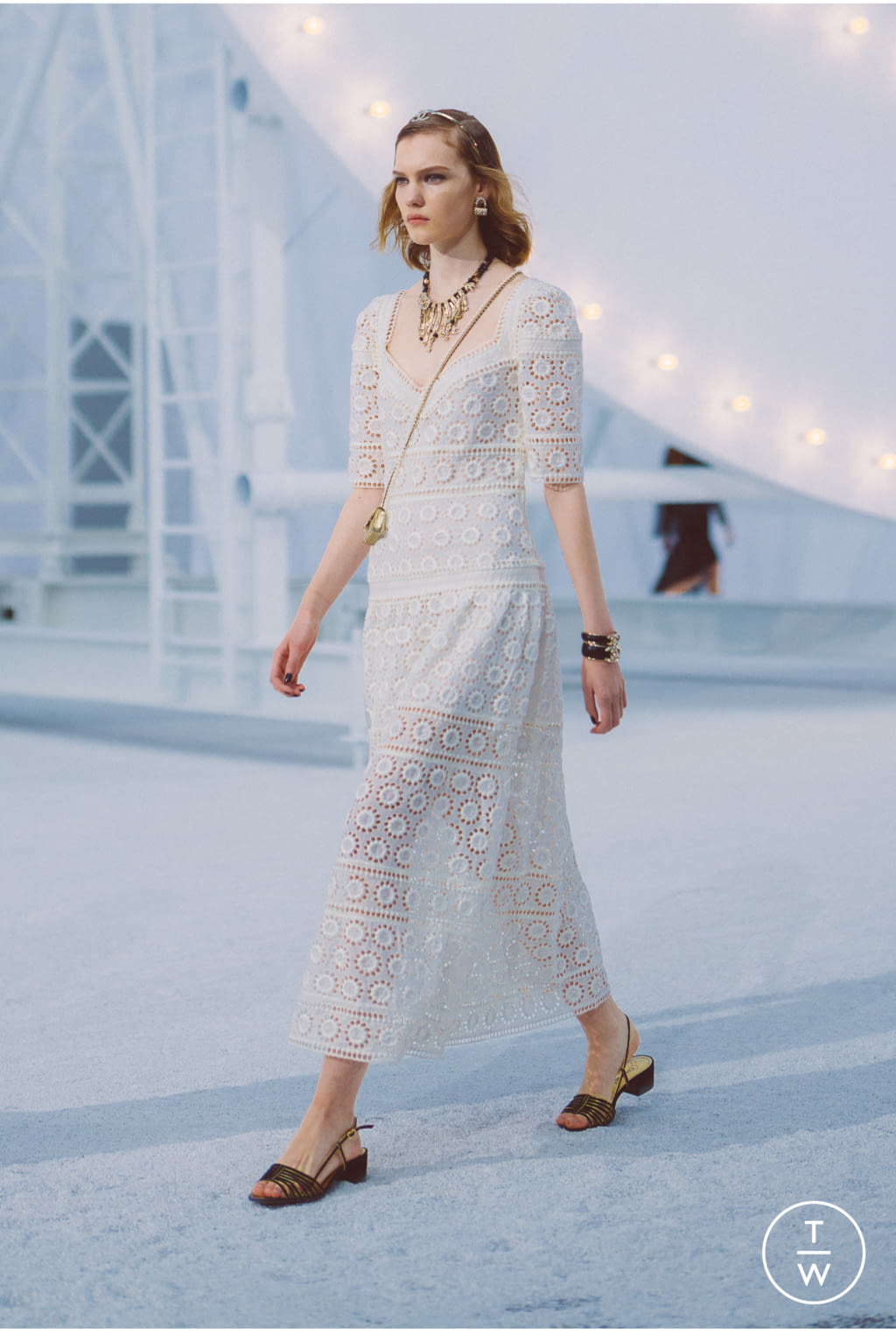 Fashion Week Paris Spring/Summer 2021 look 58 from the Chanel collection 女装