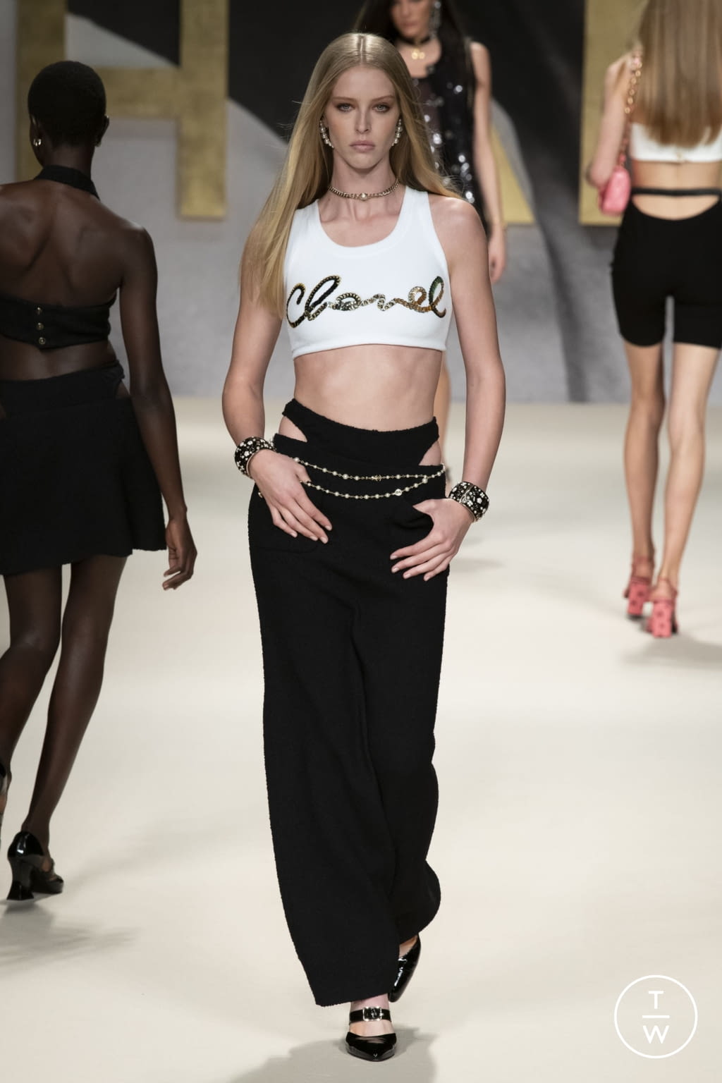 Fashion Week Paris Spring/Summer 2022 look 9 de la collection Chanel womenswear