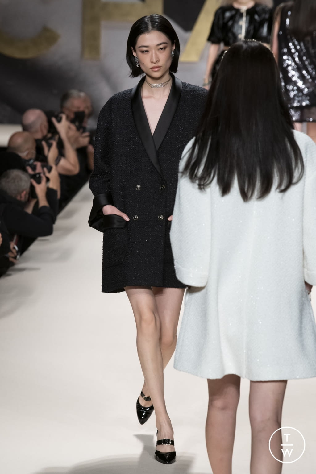 Fashion Week Paris Spring/Summer 2022 look 12 de la collection Chanel womenswear