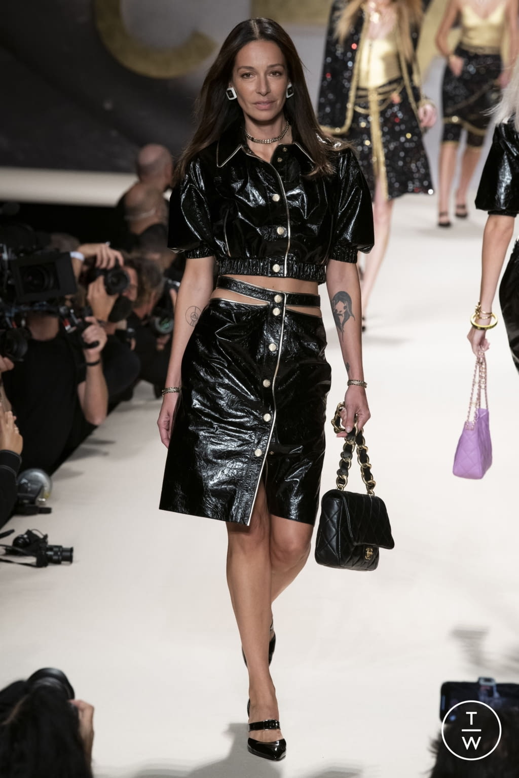 Fashion Week Paris Spring/Summer 2022 look 14 from the Chanel collection womenswear