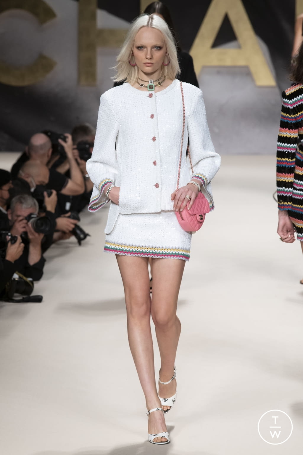 Fashion Week Paris Spring/Summer 2022 look 38 de la collection Chanel womenswear