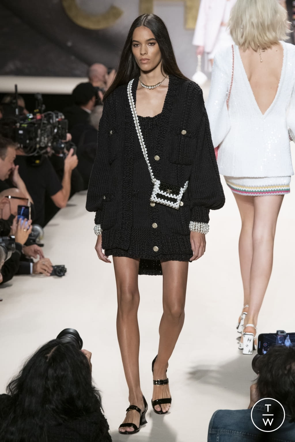 Fashion Week Paris Spring/Summer 2022 look 39 from the Chanel collection 女装