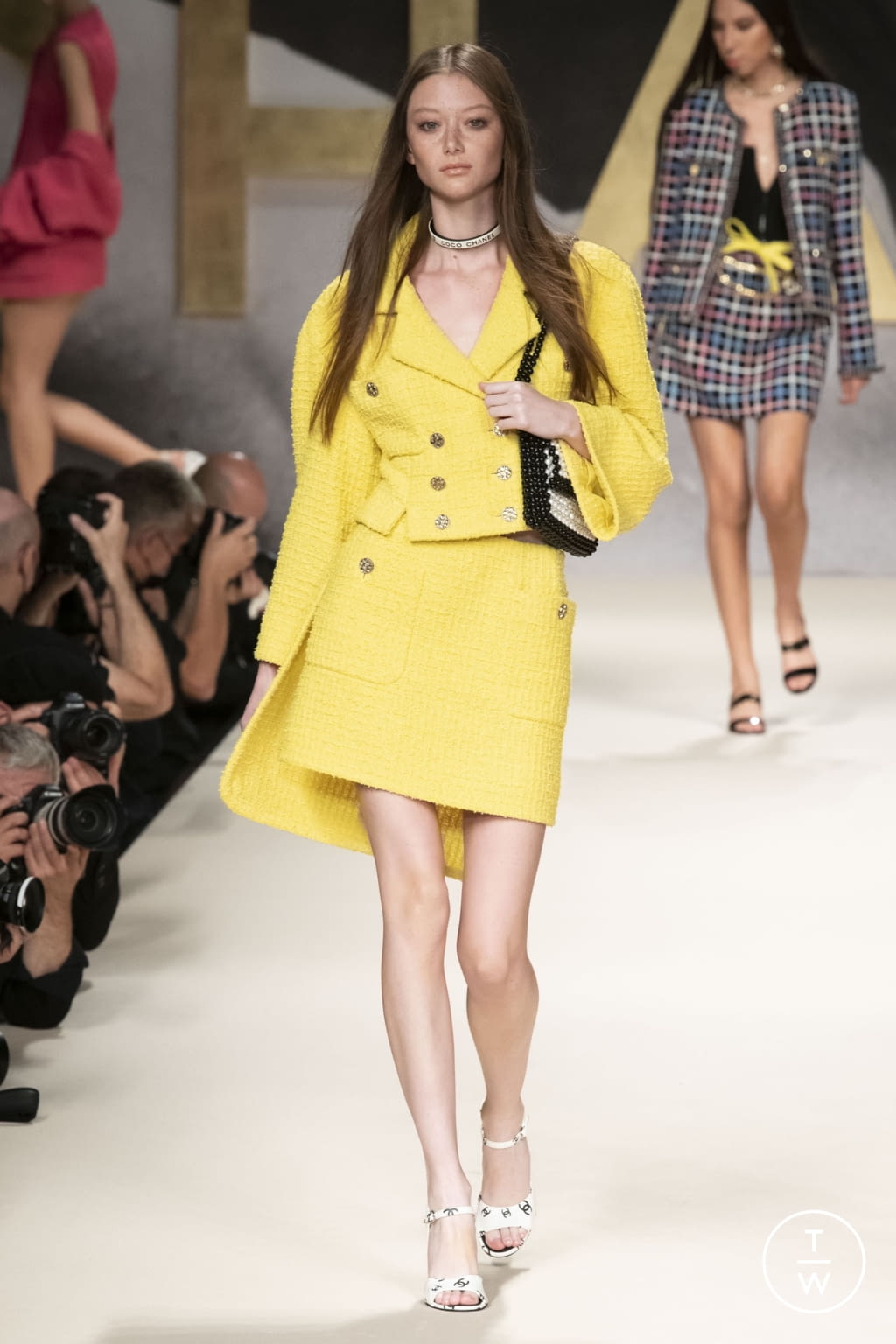 Fashion Week Paris Spring/Summer 2022 look 46 de la collection Chanel womenswear
