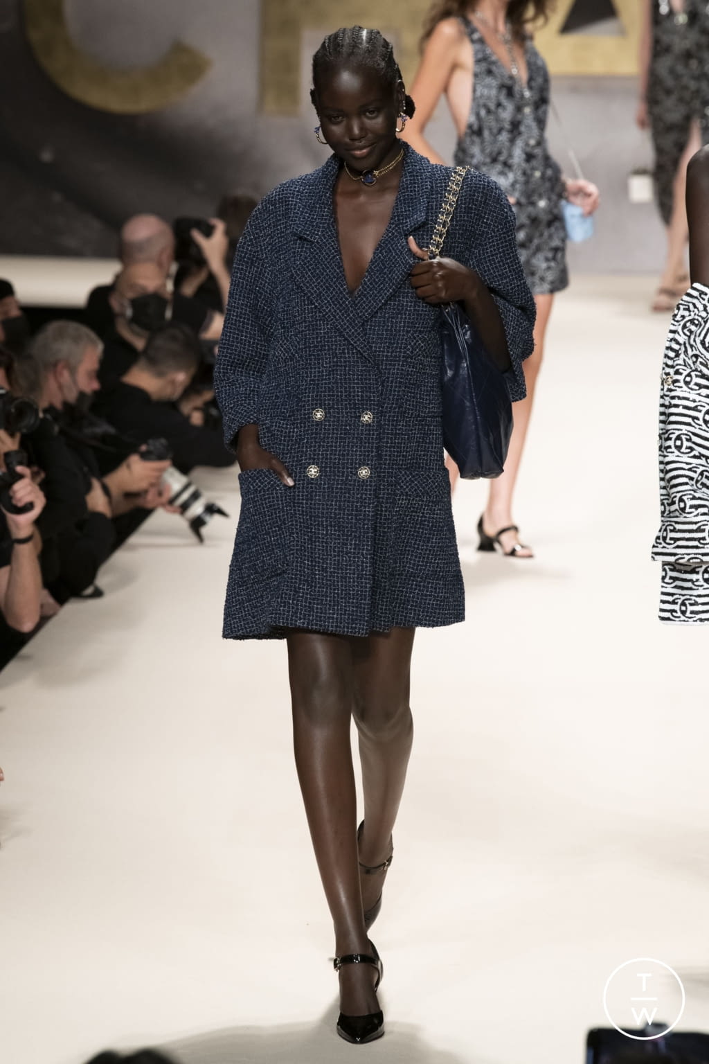 Fashion Week Paris Spring/Summer 2022 look 56 de la collection Chanel womenswear