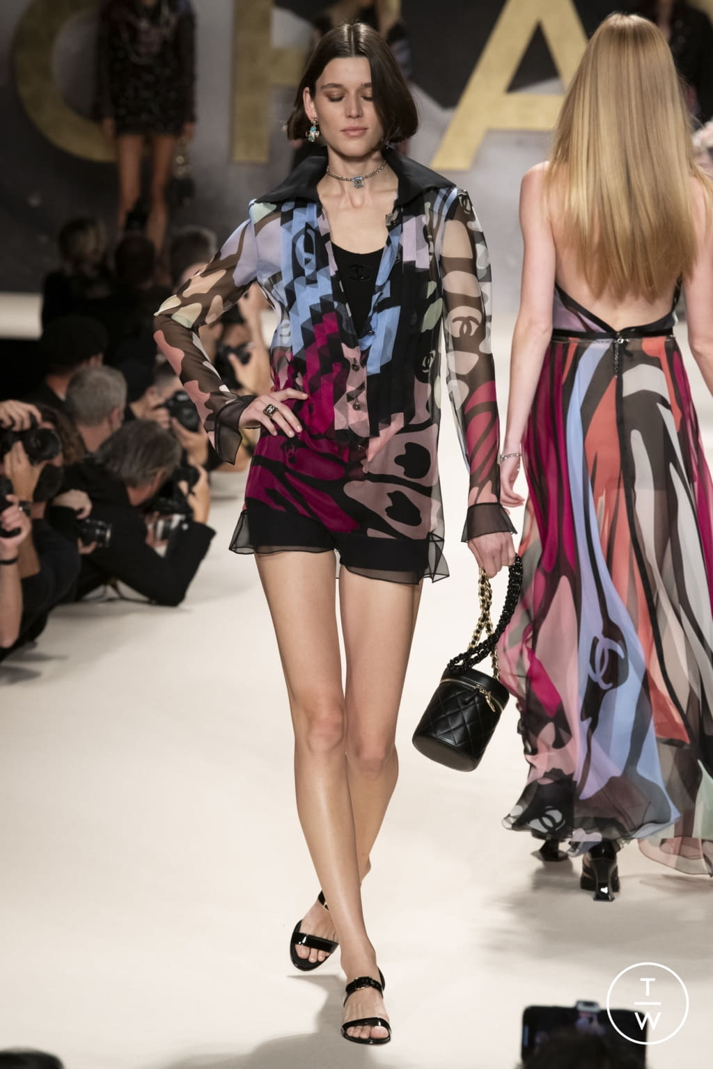 Fashion Week Paris Spring/Summer 2022 look 70 de la collection Chanel womenswear